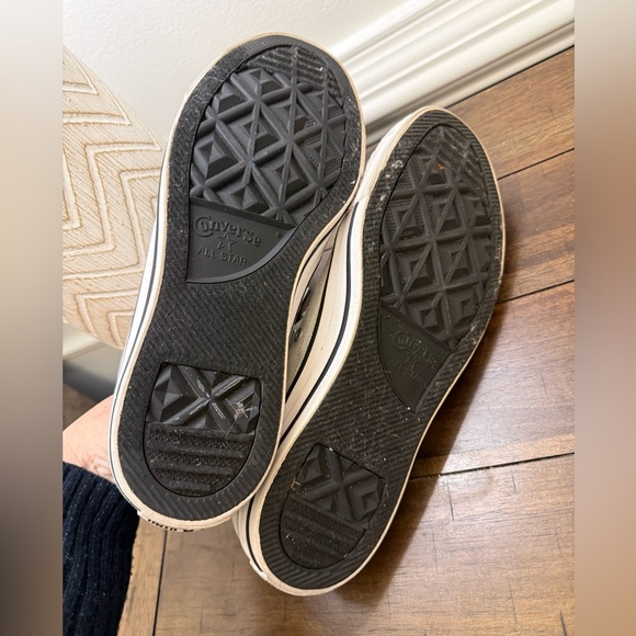 Converse Chuck Taylor All Star Low Top Metallic Shimmer Sneakers size 9 - Picture 3 of 10